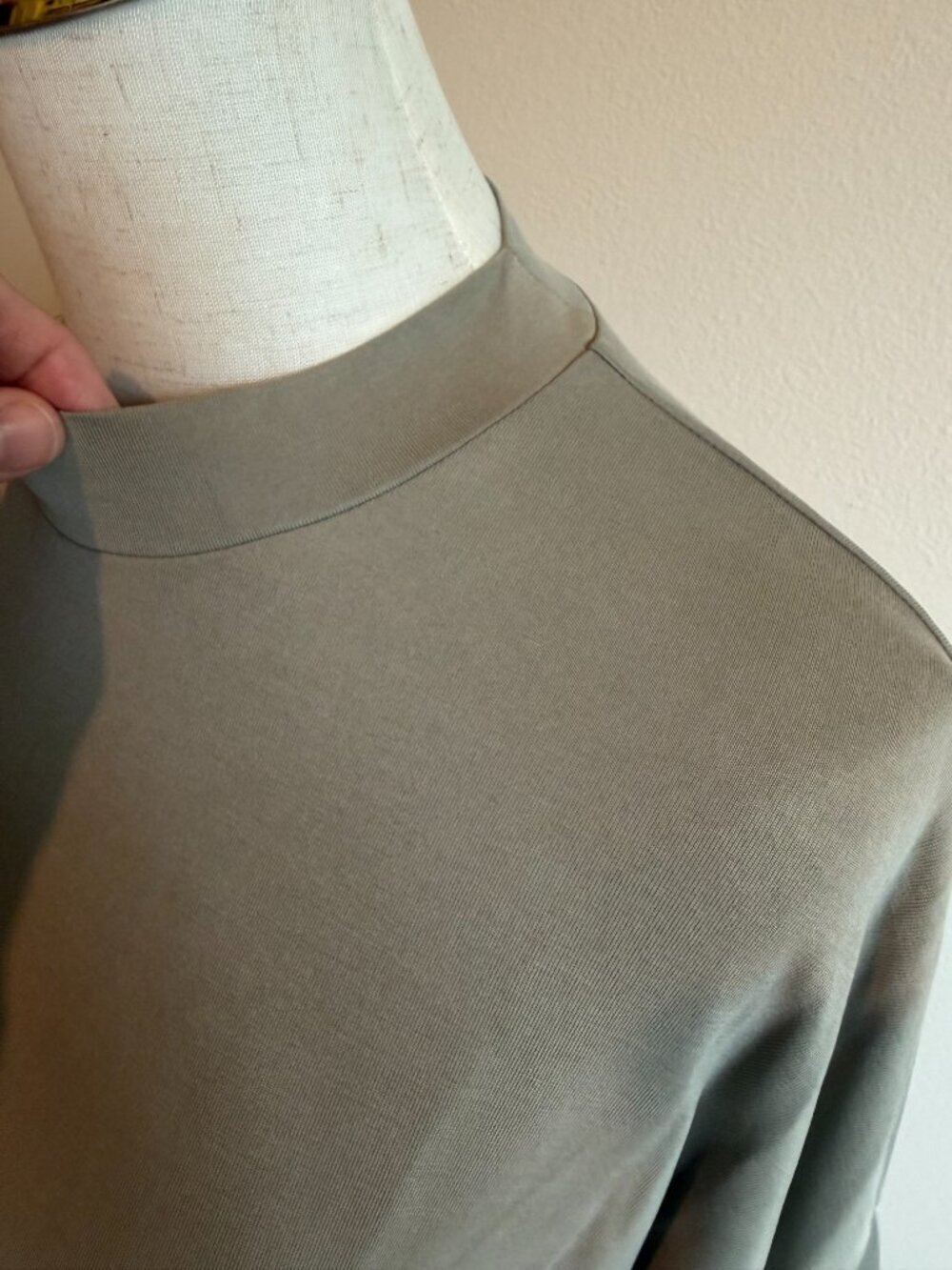 Madewell Green Dolman Sleeve Long Sleeve Tee - Size M Sage Green - Picture 5 of 9